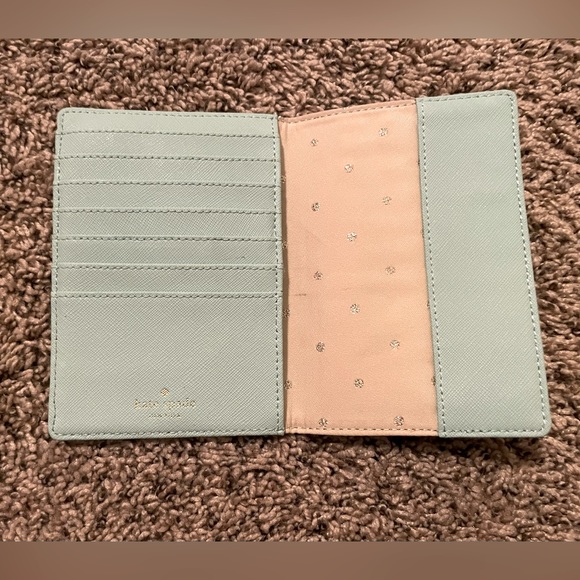 Kate Spade Miss Mrs Passport Holder Wedding Belles Engagement Wallet - Picture 4 of 4